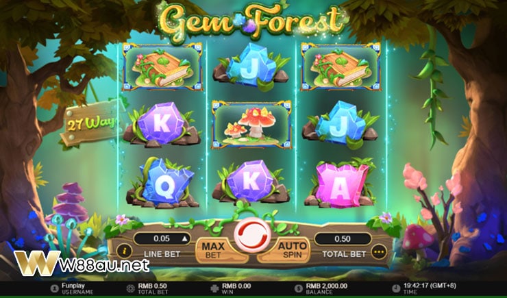 How to play Gem Forest slot