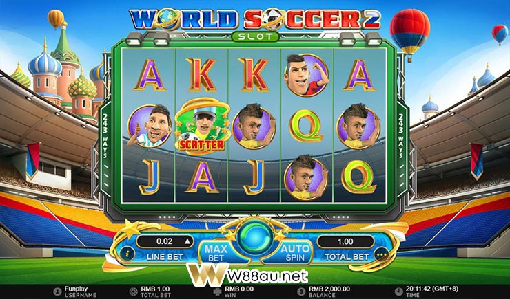 How to play World Soccer 2 slot