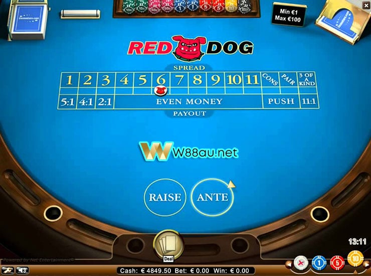 How to play Red Dog Poker