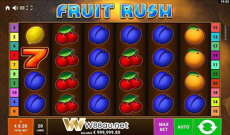 How to play Fruit Rush Slot