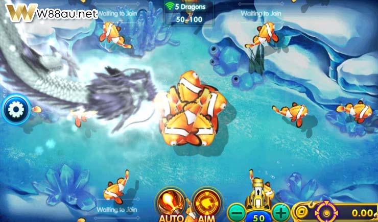 Tips play Five Dragon Fishing online