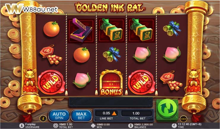 How to play Golden Ink Rat Slot