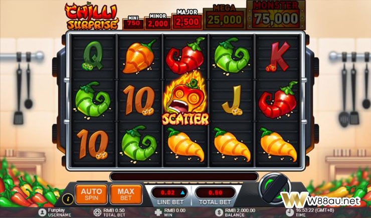 How to play Chilli Surprise Slot