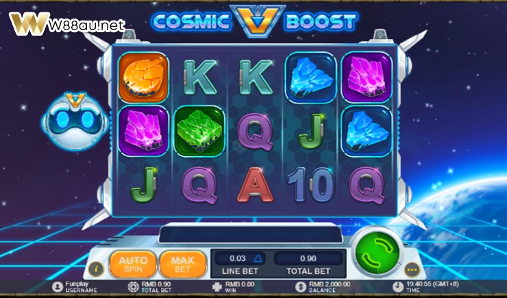 How to play Cosmic Boost Slot