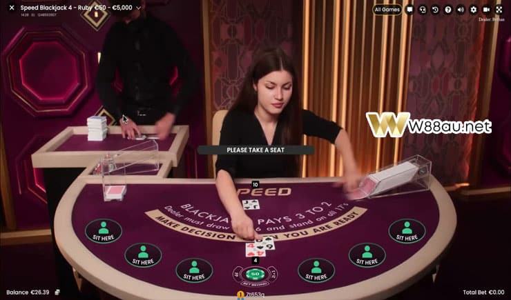 How to play Speed Blackjack