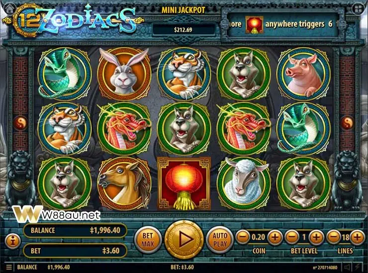 How to play 12 Zodiacs Slot
