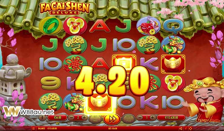 How to play Fa Cai Shen Deluxe slot