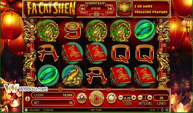 How to play Fa Cai Shen Slot