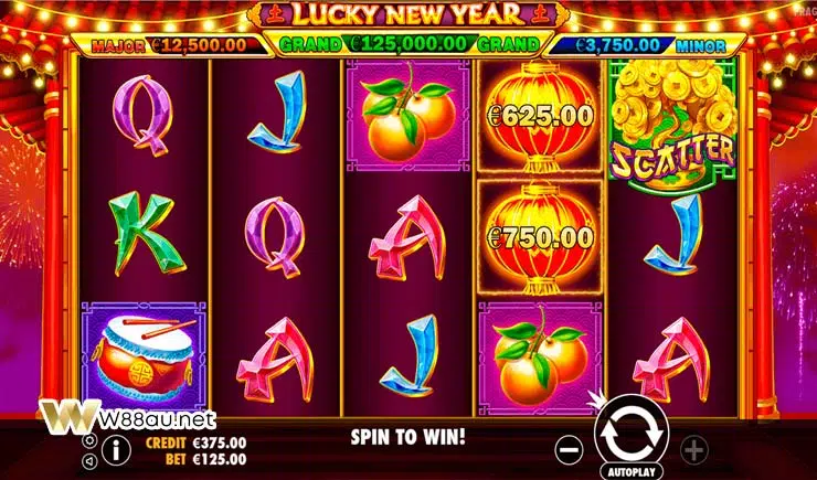 How to play Lucky New Year Slot