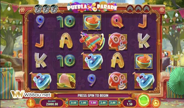 How to play Puebla Parade Slot