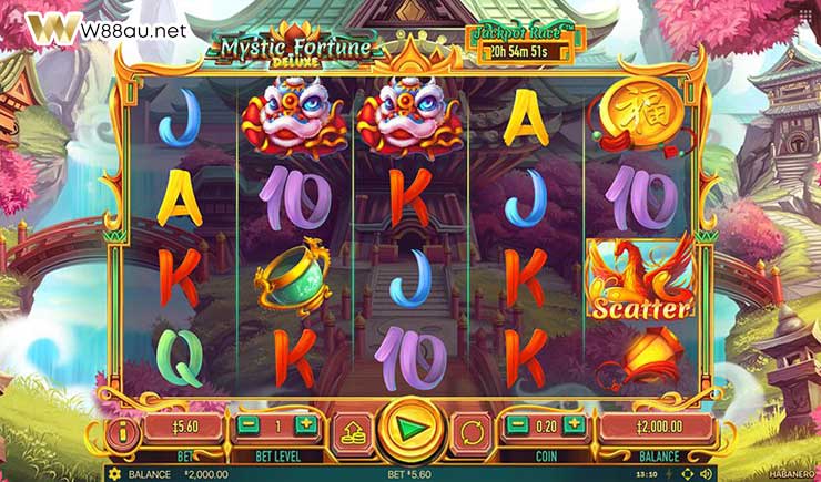 How to play Mystic Fortune Deluxe Slot