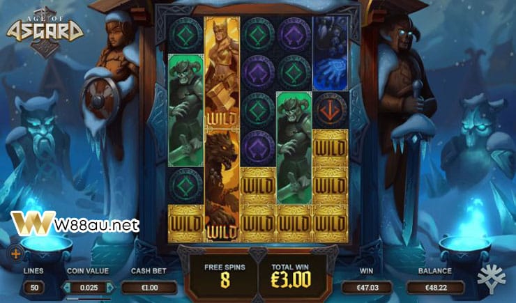 How to play Age of Asgard Slot