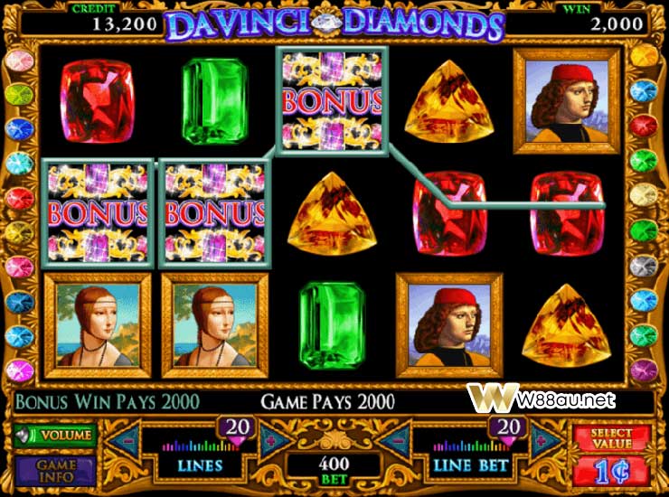 How to play Da Vinci Diamonds Slot