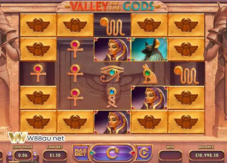 How to play Valley of the Gods Slot