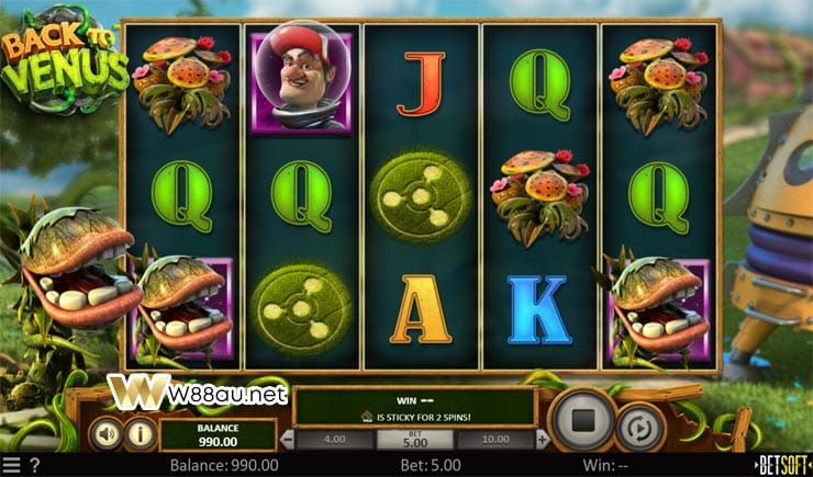 How to play Back to Venus Slot