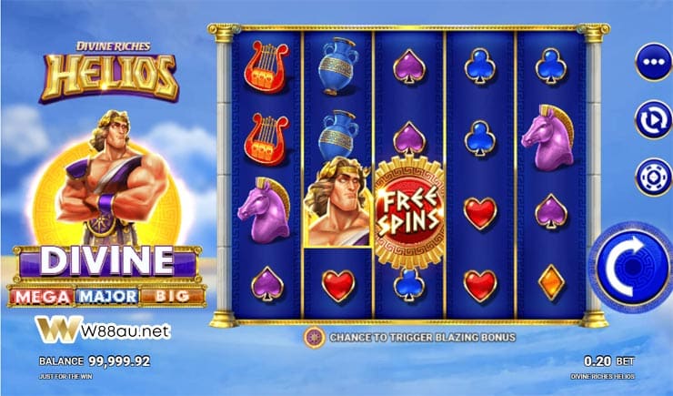 How to play Divine Riches Helios Slot