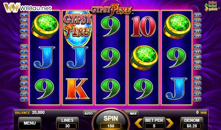 How to play Gypsy Fire Slot
