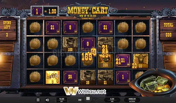 How to play Money Cart Slot