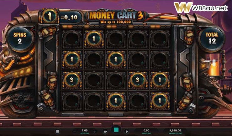 How to play Money Cart 3 Slot