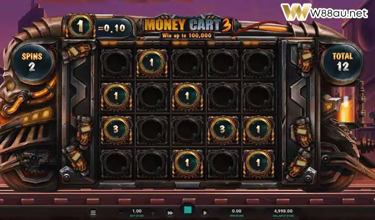 How to play Money Cart 3 Slot