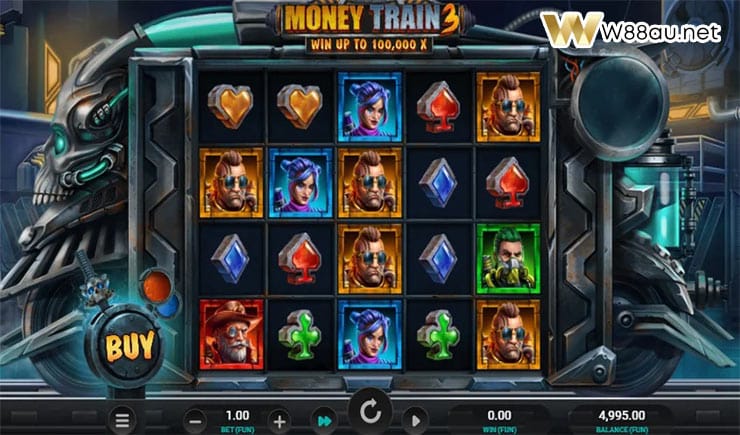 How to play Money Train 3 Slot