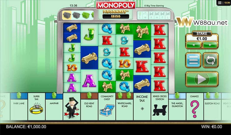 How to play Monopoly Megaways Slot