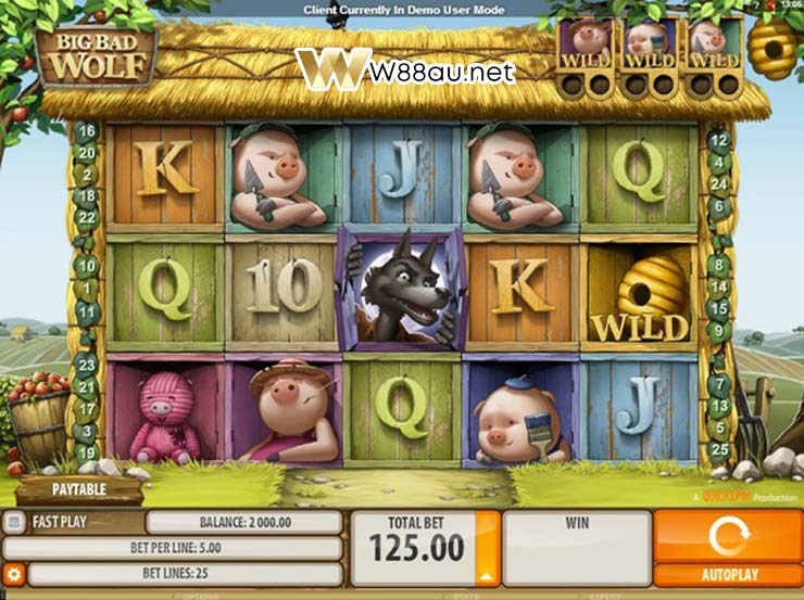 How to play Big Bad Wolf Slot