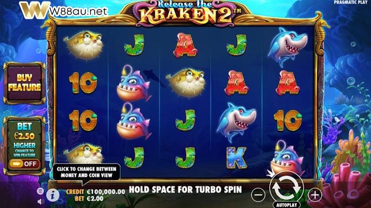 How to play Release the Kraken 2 Slot