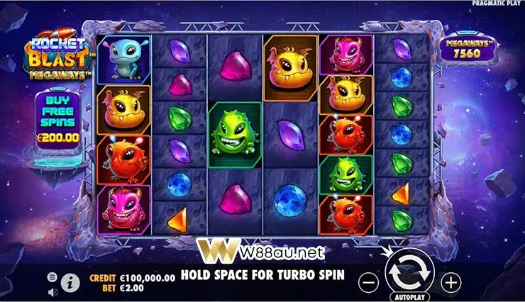 How to play Rocket Blast Megaways Slot