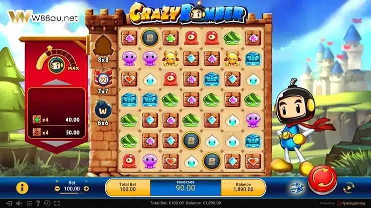 Overview of Crazy Bomber Slot